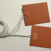 200X200 мм, 200 Вт 12 В, силиконовый нагреватель 3D-принтер, нагреватель, 3м клейкая силиконовая грелка гибкая/Масляный нагреватель