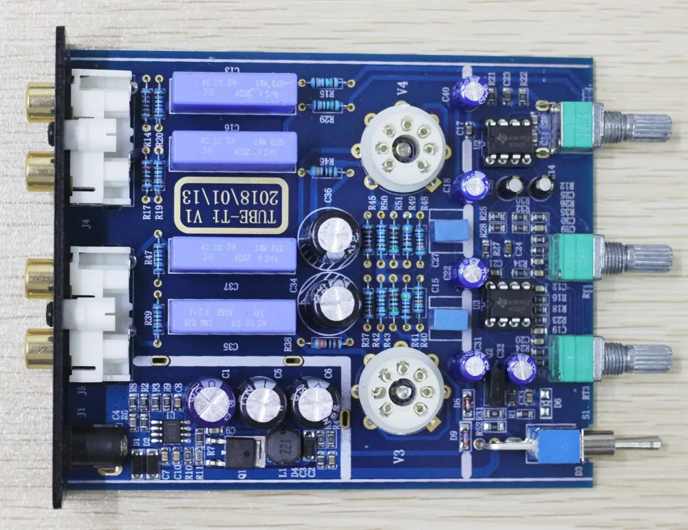 Suca真空管T1プリアンプステレオデジタルアンプ高音 & 低音トーン
