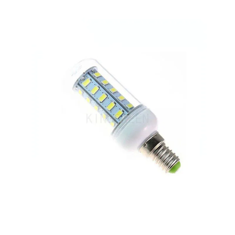 Excellent 100X Wholesale high quality 360degree 5730SMD E14 110V / 220V 10W led corn light express free shipping 0