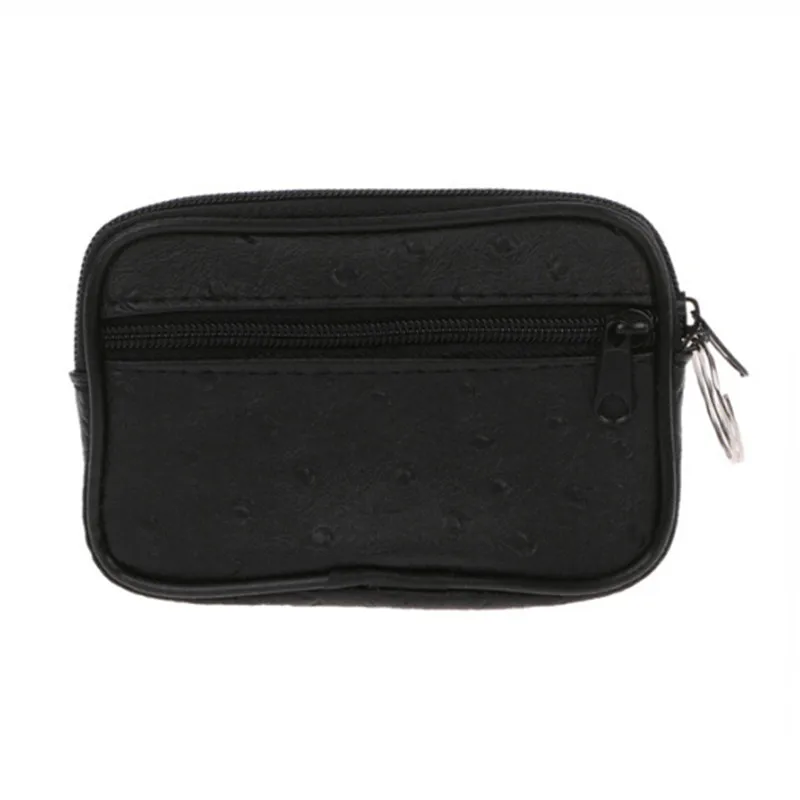 Мягкая Мини-сумочка для мужчин и женщин с отделением для карт и монет, кошелек на молнии, кошелек, сумка, сумочка, подарок