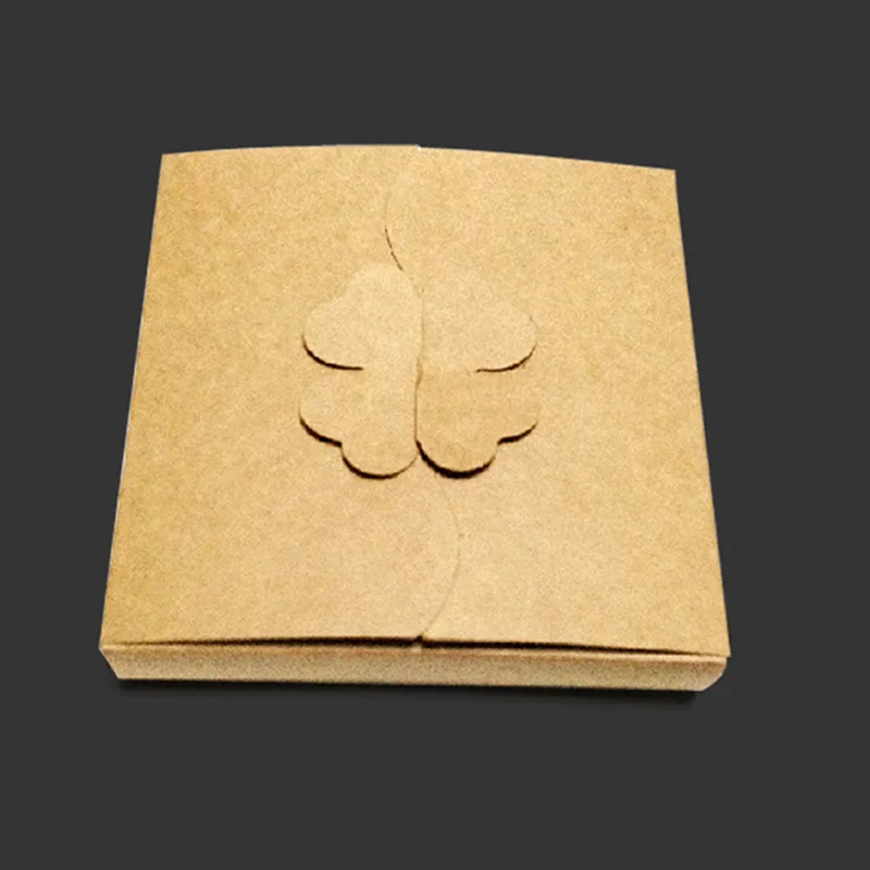 

Kraft Paper Box 5pcs Photo Storage Rectangle Candy Cookie Jewelry Box Gift Paper Groceries Paper Box Party Decoration 14.2x2.2cm