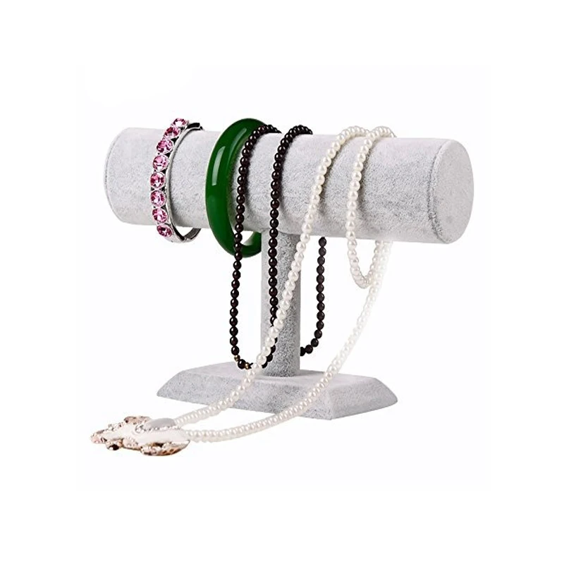 Oirlv T-Bar Bracelet Watch Necklace Stand Jewelry Display Holder Jewelry Organizer (10)