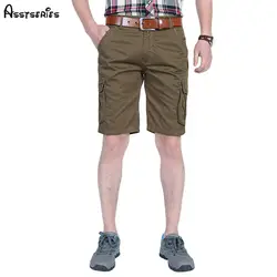 2018 Бесплатная доставка Бренд Для мужчин короткие штаны дышащий мужской Рубашки домашние удобные хлопковые военные короткое лето Одежда D70