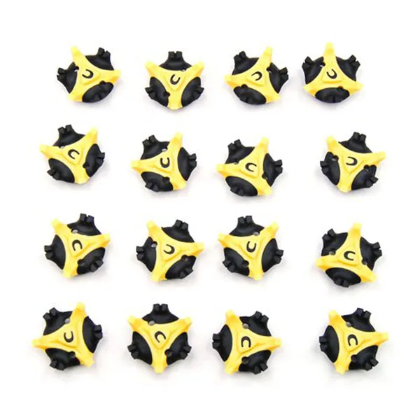 

16pcs Golf Cleats Shoes Spikes Stinger (Yellow)