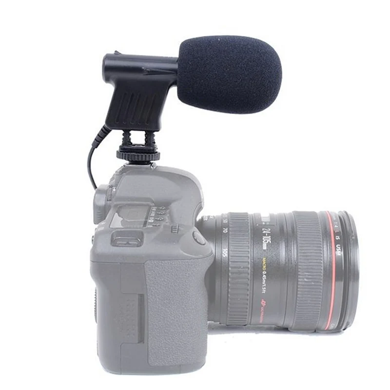 Новые мини-интервью с микрофоном вещания направленного конденсатора для DSLR видеокамера записи DOM668