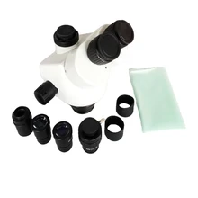 7-45X Тринокулярный стереомикроскоп насадки для душа с 0,5X1/2 CTV адаптер для объектива электронный умный ремонт телефона pcb