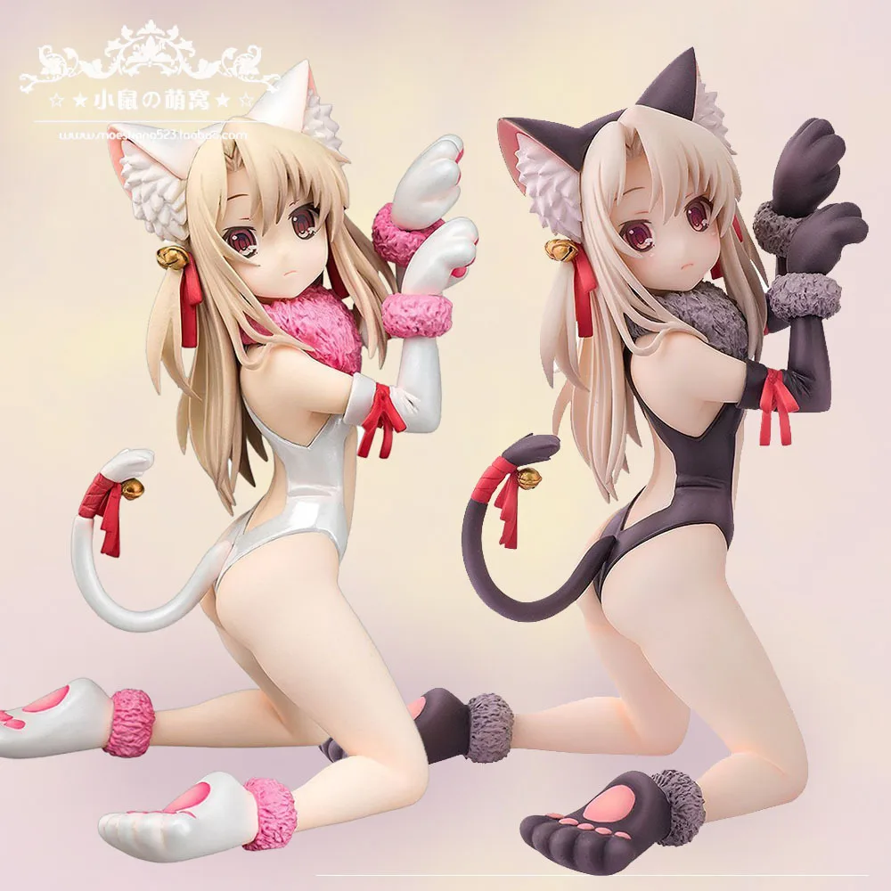 

Anime Fate/kaleid liner Fate/stay night Illyasviel von Einzbern Sexy Cat Girls Pvc Figure Model Toys