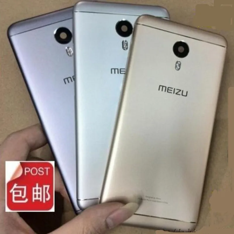 

Original Metal Back Shell back cover Battery Cover Case For MEIZU M3 NOTE With Camera Glass Lens