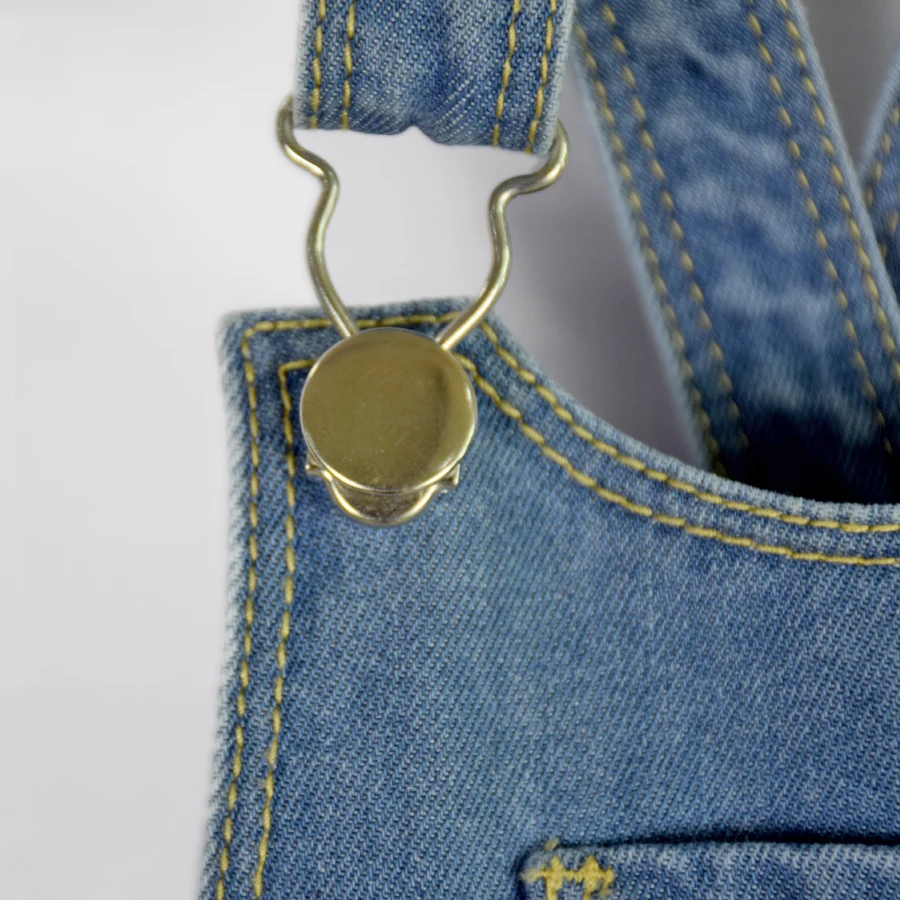 7 4Infant Boys&Girls Denim Romper Jumpsuit Newborn Kids Dungarees Pockets Buttons Ripped Denim Cuffed Romper Toddler Pants Shorts
