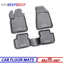 Для Fiat Bravo 2007-автомобильные коврики, автомобильные коврики, пыленепроницаемый водонепроницаемый автомобильный Стайлинг, украшение интерьера