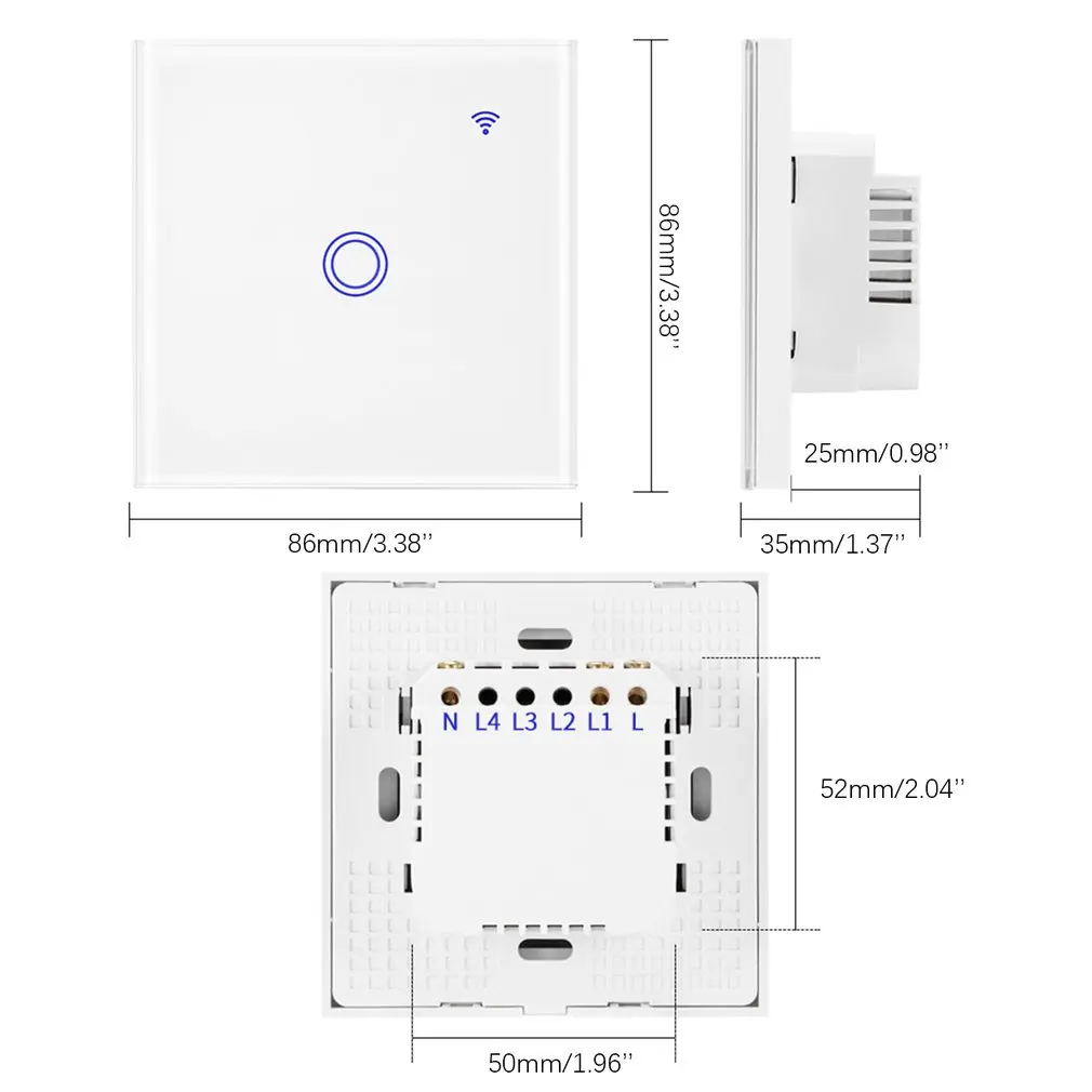 Умный дом WiFi беспроводной переключатель модуль приложение Ctrl с Alexa Google Home Голосовое управление для домашнего офиса дропшиппинг