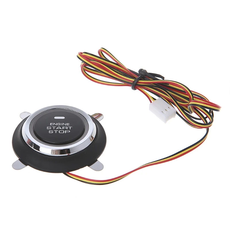 

Engine Push Start Button For PKE Smart Key Push Button Start Motorcycle Alarm new 10166
