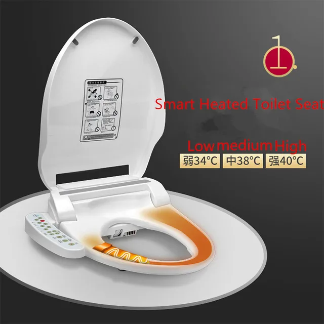 Smart Heated Toilet Seat Instant Hot Type WC Sitz Intelligent Automatic