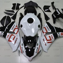 CBR 1000 RR 2008-2011 обтекаемый Fireblade 09 10 кузов Fireblade 2009 Белый Черные Пластиковые обтекатели