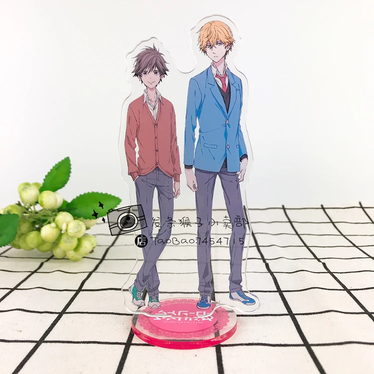 Короткая футболка с героями из японского аниме Hitorijime my hero Setagawa Масахиро Hasekura асая