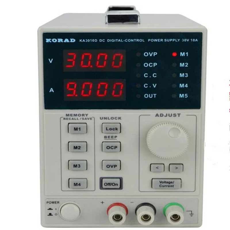 Kopen KORAD KA3010D Precisie Variabele Verstelbare 30 V, 10A 0.01 V 0.001A DC Lineaire Voeding Digitale Gereglementeerde Laboratorium Klasse