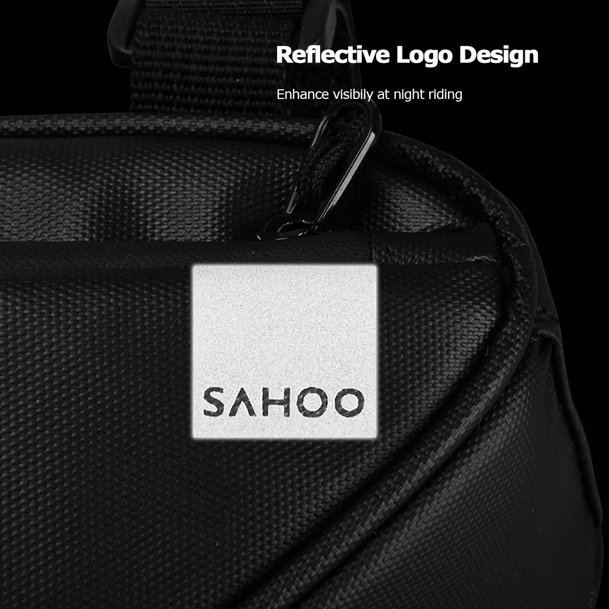 Sahoo Travel 122065 Mountain Water Resistant Bike Cycling Bicycle Front Frame Tope Tube Triangle Bag Storage Pack Pannier Pouch