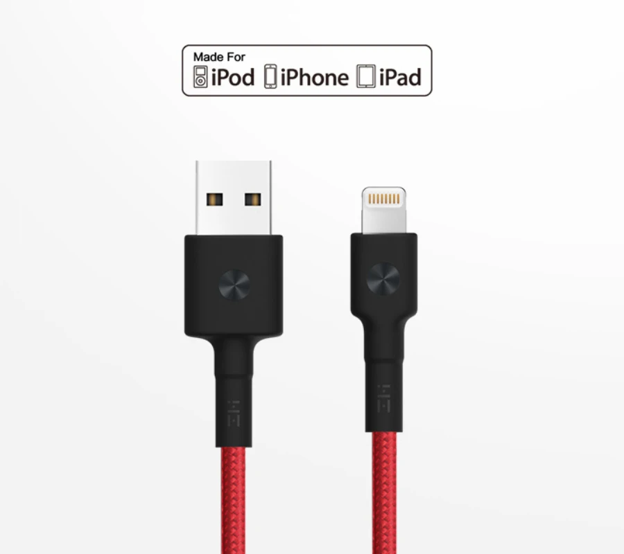 Xiaomi ZMI MFI Сертифицированный для iPhone USB кабель 1 м кабель передачи данных для быстрой зарядки Шнур для iPhone Lightning Кабель