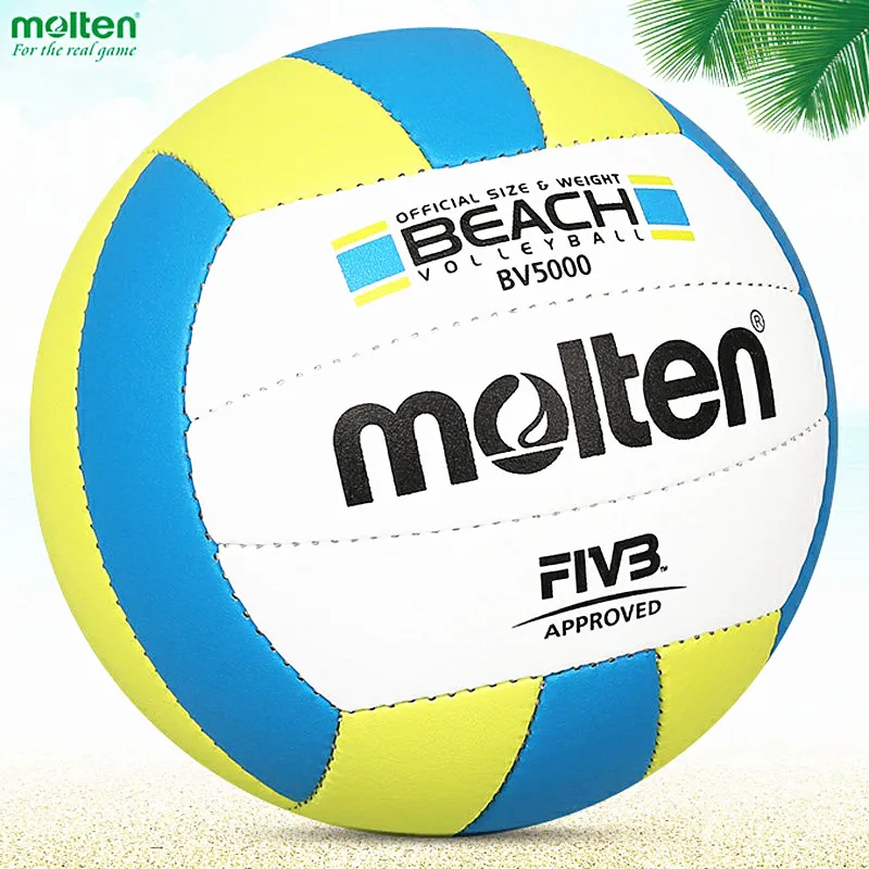 المنصهر كُرة طائرة bv5000 الشاطئ voleibol ألعاب بو المواد حجم 5 التدريب امرأة الطائرة pallavolo الرسمية بولا دي volei