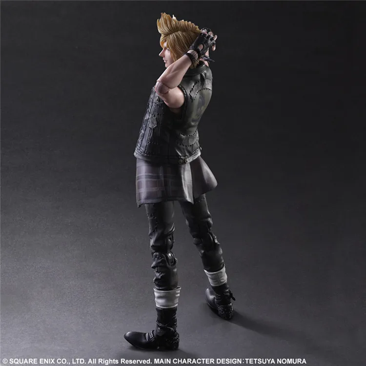 PLAY ARTS 27 см Final Fantasy XV Prompto Argentum фигурка модель игрушки