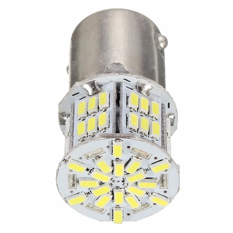 CLAITE 1156 BA15S 54 светодиодный 3014 SMD автомобилей Хвост задняя лампочка белый DC 12-24 V