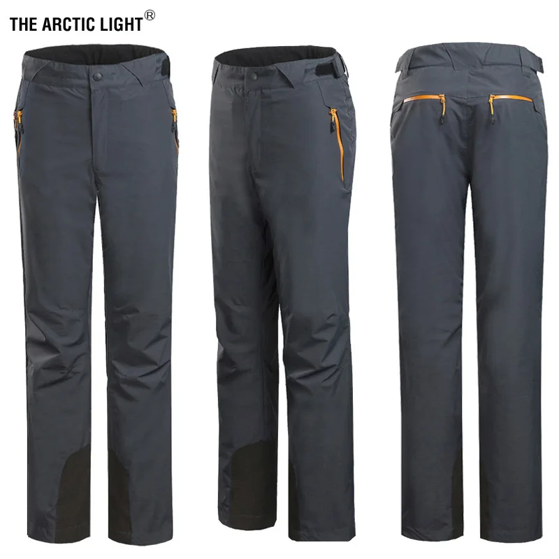 

THE ARCTIC LIGHT Male Men Outdoor Clothing Charge Trousers Climbing Trousers Two-piece Fleece Lined With Detachable Ski Pants