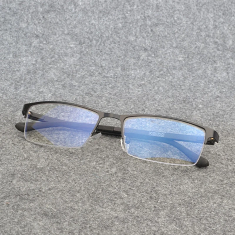 

Spectacle Frame Eyeglasses Men Nerd Titanium Alloy Computer Optical Tag Brand Eye Glasses For Male Transparent Clear Lens