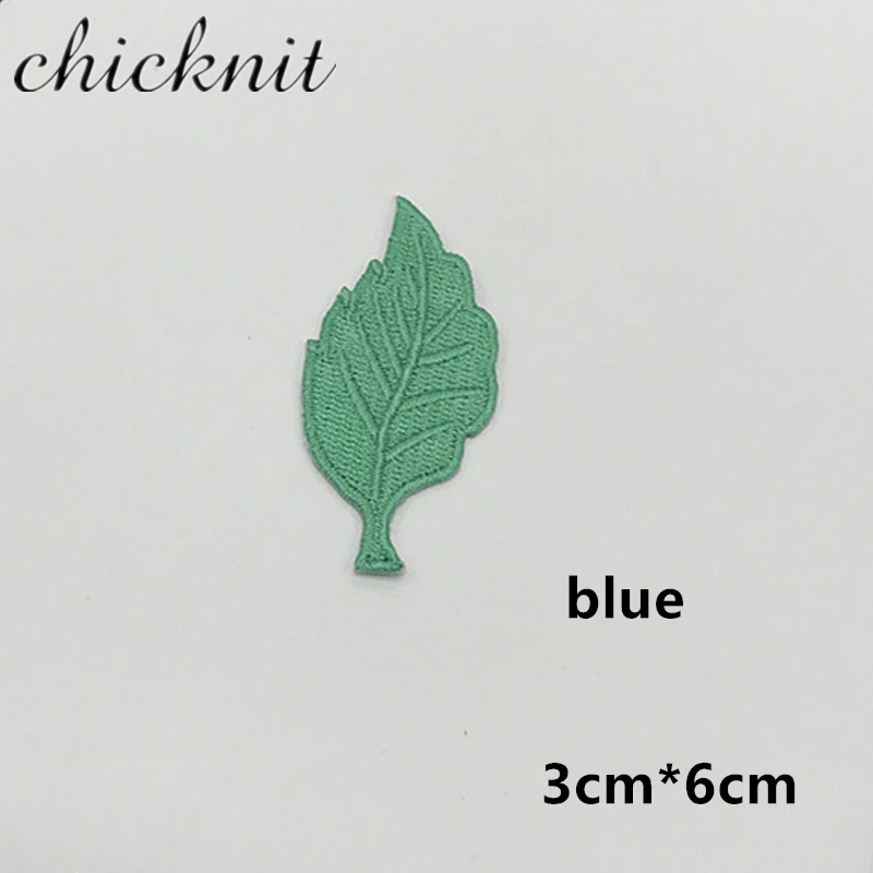 CHICKNIT несколько цветная вышивка листья патч аппликация утюгом одежда аксессуары для одежды шляпа CA61