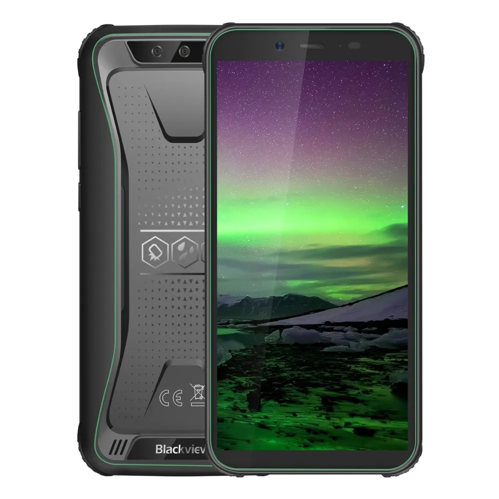 Original Blackview BV5500 5.5inch Android 8.1 Smartphone RAM 2GB ROM 16GB MTK6580P Quad Core Dual SIM OTG GPS 3G Mobile Phones