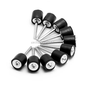 

10Pcs Drum Rubber Mandrels 1/8" Shank Fit Sanding Sleeve Dremel Rotary Tool 1/2" R06 Whosale&DropShip