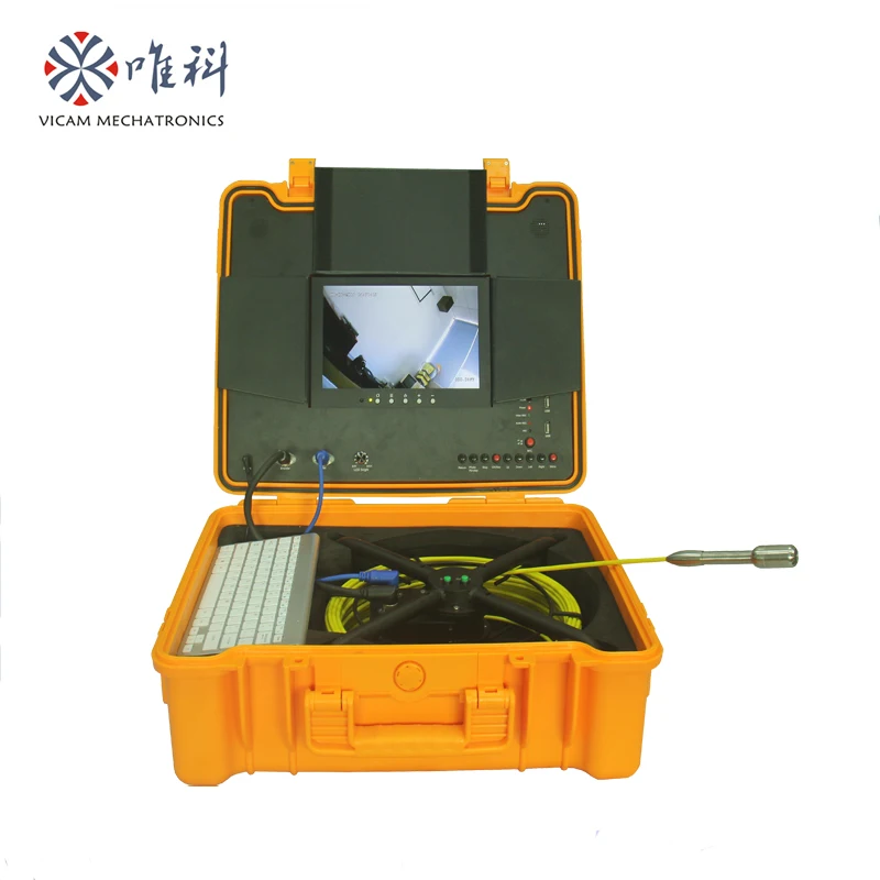 

2018 New Product ! Analog HD Dia.23mm pipe camera 720P video waterproof sewer video inspection camera with 40mts cable