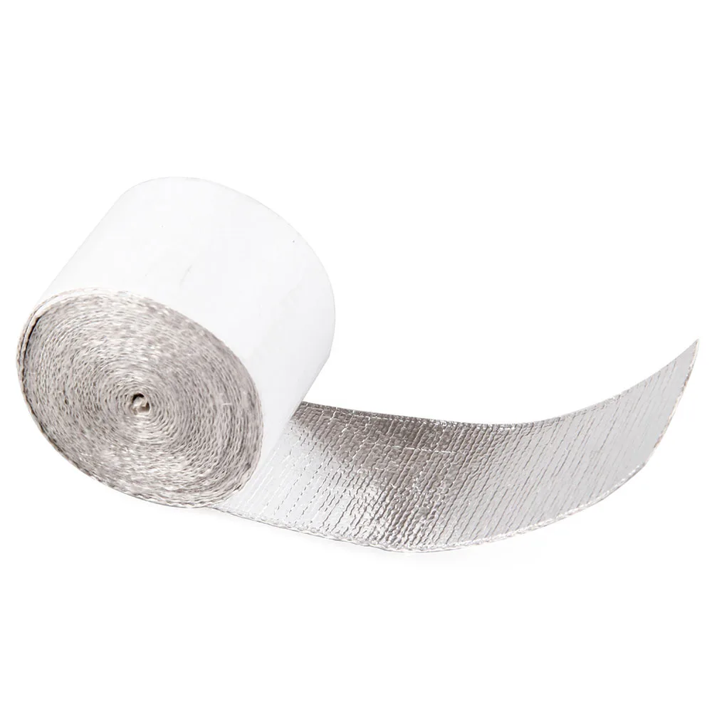 1Pcs Roll Self Adhesive Reflective High Temperature Heat Shield Wrap Tape