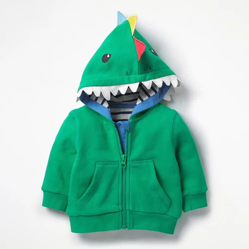 Little maven 2 7Years Autumn Crocodile Children's Zipper Jackets