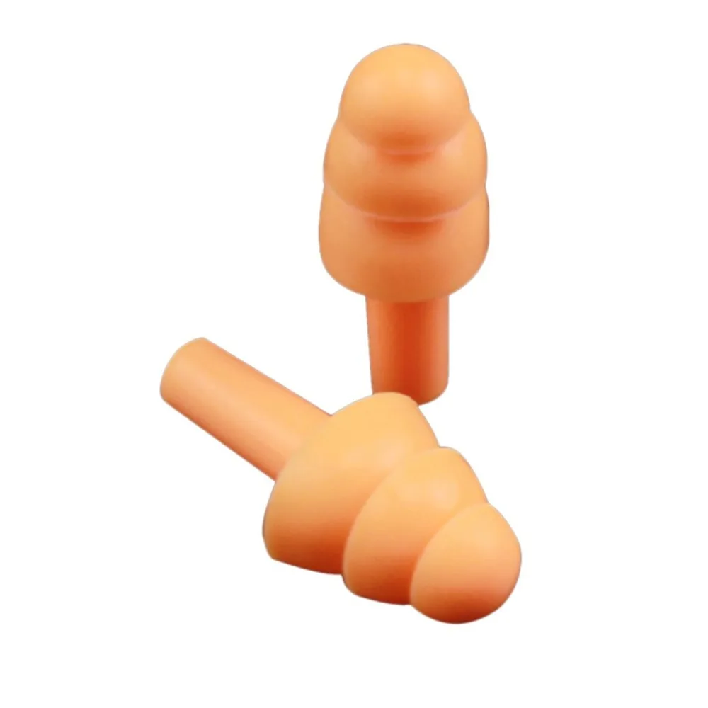 Soft Silicone Ear Plugs Sound insulation ear protection Earplugs anti-noise plugs foam soft Noise Reduction with Storage Box