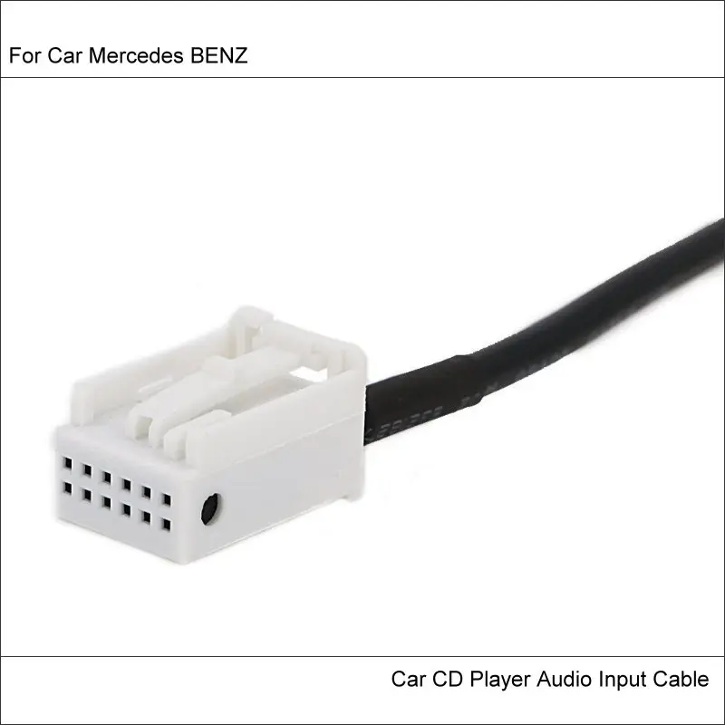 Оригинальные вилки AUX адаптер 3,5 мм разъем для Mercedes Benz GL класс X164 автомобильный аудио медиа кабель провод передачи данных