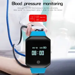 Z66 Смарт Часы Heart Rate крови Давление Пульс монитор Фитнес трекер Браслет Водонепроницаемый браслет для IOS Android
