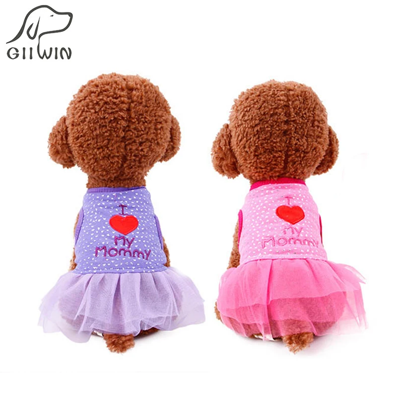 Giiwin Robes Pour Chiens Robe De Mariée Chien Vêtements