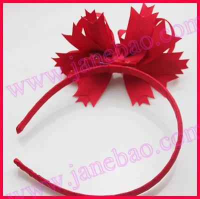 

free shipping 220pcs girl woven headbands popular ribbon headbands mix color
