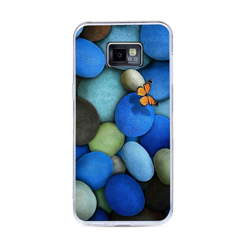 Прозрачный силиконовый чехол с красочным принтом для samsung Galaxy S2 i9100, чехол для телефона, задняя крышка, чехол для Galaxy S2 Plus i9105 - Цвет: 21