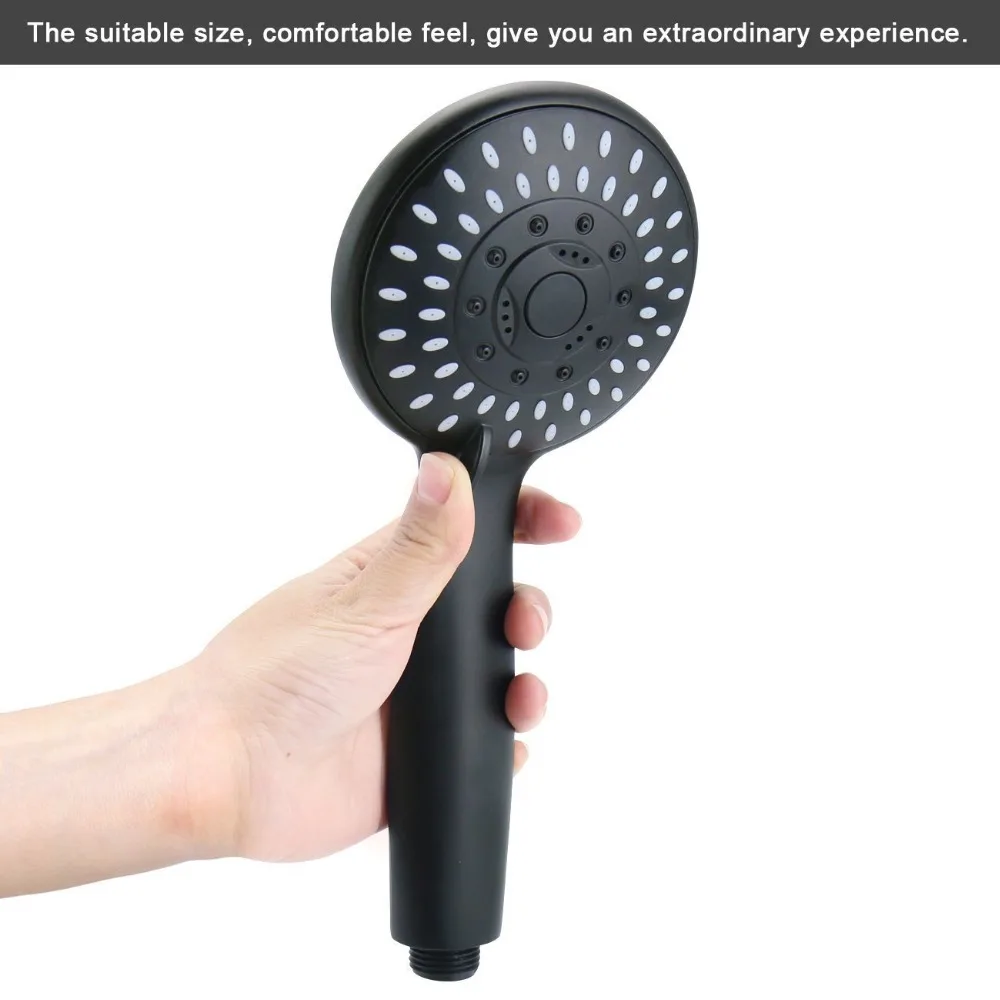 

New Shai Hand Shower Five Functions Stop Water Can Be Suspended Switch Spray Water Saving Handheld Shower Nozzle