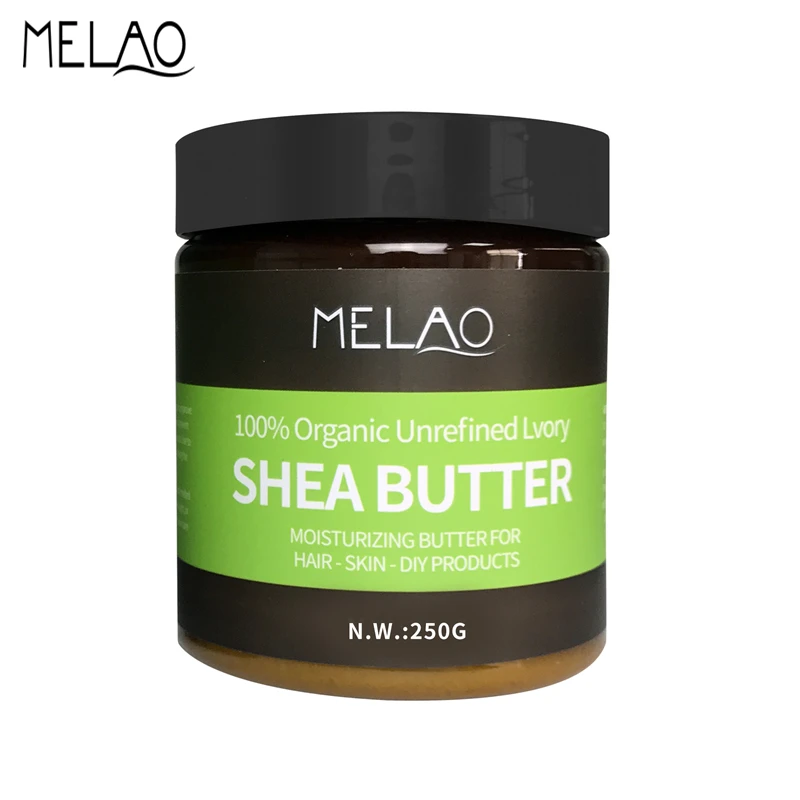 MELAO 100% травяной Чистый органический натуральный химический без добавок масло ши