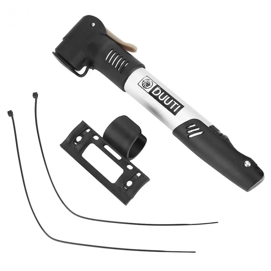 

DUUTI Bicycle Pump Bicycle Bike Cycling Tyre Air Pump Portable Aluminum Alloy Mini Inflator Super Light Accessories For AV FV