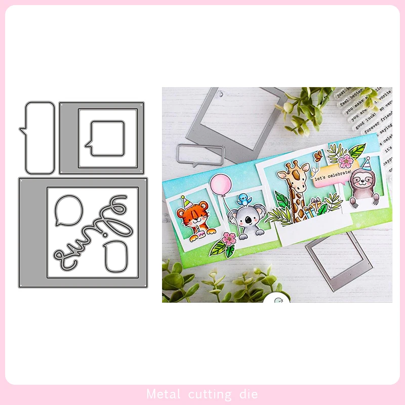 

Photo Stack SET Metal Cutting Dies for DIY Scrapbooking Photo Album Decorative Embossing Paper Card Crafts Die Cut 2019