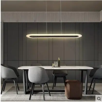 L Led مطعم الثريا غرفة الطعام طاولة طعام بار الإبداعية شخصية المنزل الشمال صغيرة غرفة المعيشة الثريا