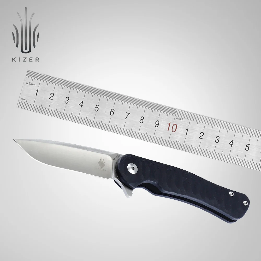 Kizer нож для выживания Новый N690 стальной нож для кемпинга edc инструмент V3466 DUKES|Ножи| | АлиЭкспресс