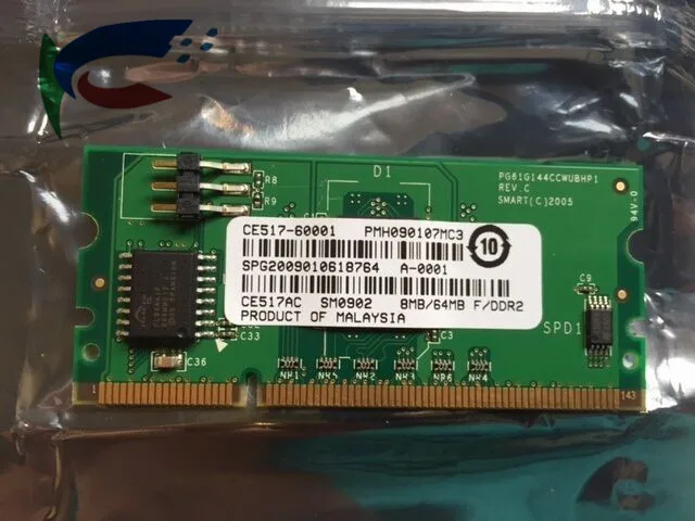 2pcs original Flash Memory RAM card for P3005 2015 2055 1515 64MB CB421A CE517-60001 DIMM CARD 19usd