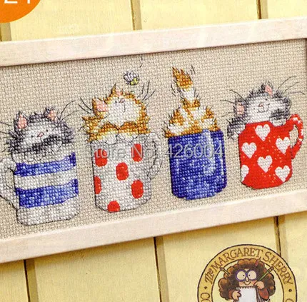 100% хлопок набор для рукоделия Набор вышивки крестом наборы без рисунка | Дом и сад