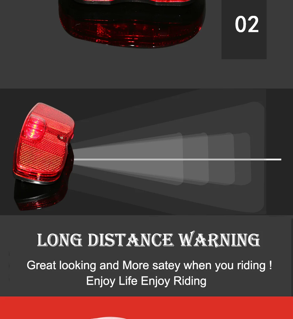 Excellent 3 LEDs Red Rear Light for Bike Bicycle Rear Rack Carrier Safety Warning Lamp Battery Bike Bicycle Lighting Cycling Accessories 5 Excellent 3 LEDs Red Rear Light for Bike Bicycle Rear Rack Carrier Safety Warning Lamp Battery Bike Bicycle Lighting Cycling Accessories 5