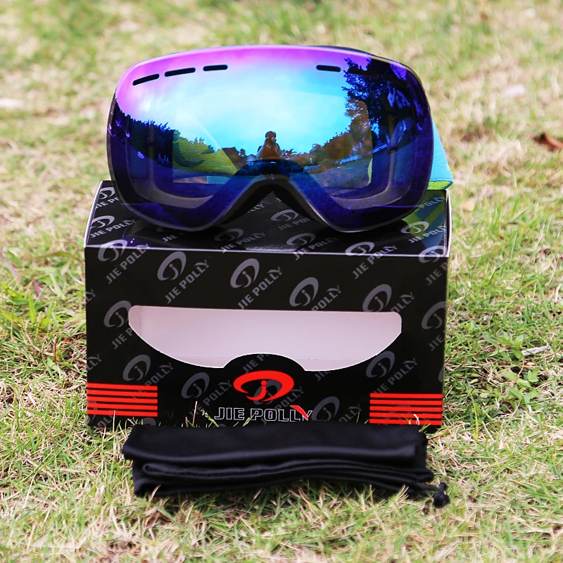 Gafas de esquí de invierno deportes de nieve Snowboard con Anti-niebla doble lente máscara de esquí gafas de esquí de las mujeres de los hombres de nieve snowboard gafas