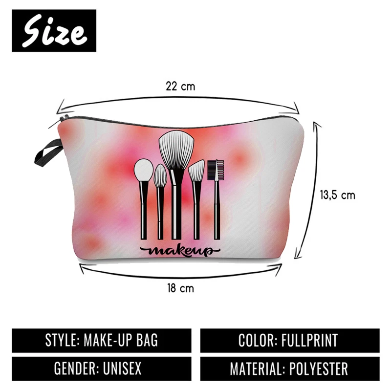 Jom Tokoy 2019 حقيبة تنظيم مستحضرات التجميل المكياج الطباعة التجميل حقيبة أزياء المرأة العلامة التجارية حقيبة مستحضرات تجميل Hzb919
